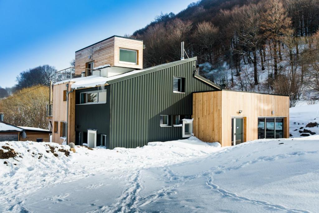 Aux 500 Diables Eco Lodge - Hotel Chambon-sur-Lac Kültér fotó